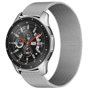 4wrist Milánský tah pro Samsung Galaxy Watch - Stříbrný 20 mm