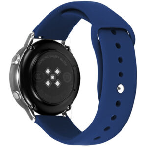 4wrist Silikonový řemínek pro Samsung Galaxy Watch - Blue 20 mm