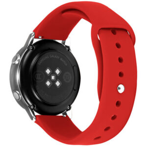 4wrist Silikonový řemínek pro Samsung Galaxy Watch - Red 22 mm