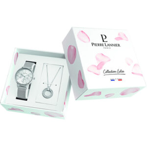 Pierre Lannier Dárkový set hodinky + náhrdelník 351G628