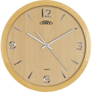 Prim Nástěnné hodiny Wood Style E07P.3886.53