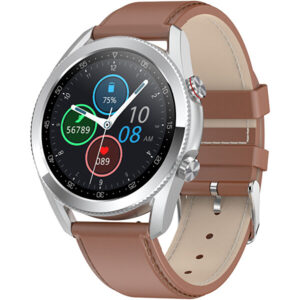 Wotchi Smartwatch W22B - Brown Leather