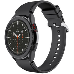 4wrist Řemínek pro Samsung Watch4 - Black Band