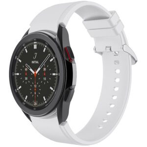 4wrist Řemínek pro Samsung Watch4 - White Band