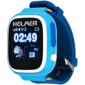 Helmer Chytré dotykové hodinky s GPS lokátorem LK 703 modré