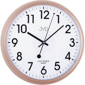 JVD Nástěnné hodiny s tichým chodem HP698.5