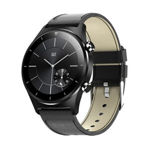 Wotchi Smartwatch W41BL - Black Leather