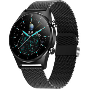 Wotchi Smartwatch W44BST - Black Stainless