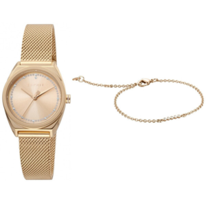 Esprit Slice Dot Rosegold Mesh SET ES1L100M0075