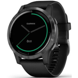 Garmin VívoActive4 Gray/Black Band - SLEVA