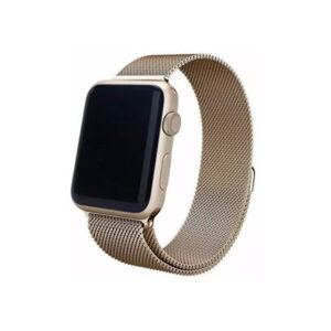4wrist Ocelový milánský tah pro Apple Watch - Zlatý tmavý 38/40/41 mm