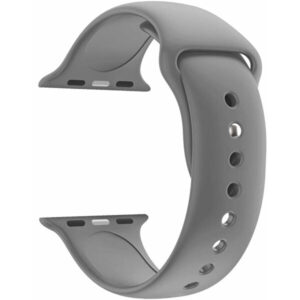 4wrist Silikonový řemínek pro Apple Watch - Šedý 42/44/45 mm - M/L