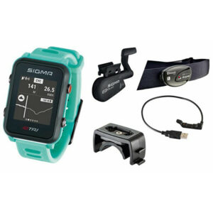 Sigma Pulsmetr iD.TRI SET Neon Mint 24260