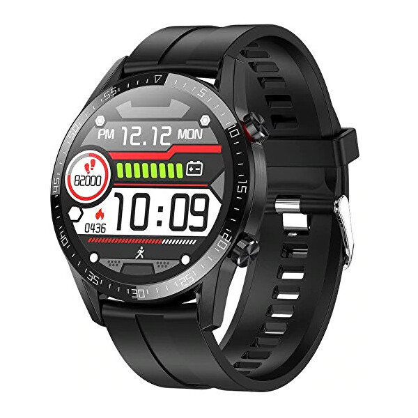 Wotchi Smartwatch WT30BS - Black Silicone - SLEVA III