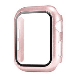 4wrist Pouzdro s temperovaným sklem pro Apple Watch - 40 mm Rose Gold