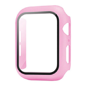 4wrist Pouzdro s temperovaným sklem pro Apple Watch - 41 mm Pink