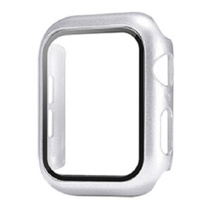 4wrist Pouzdro s temperovaným sklem pro Apple Watch - 41 mm Silver