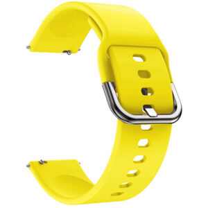 4wrist Silikonový řemínek - 20 mm Yellow