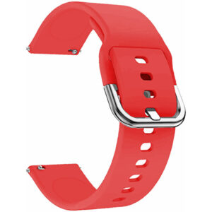 4wrist Silikonový řemínek - 22 mm Red