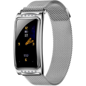Wotchi Fitness náramek W28S - Silver - SLEVA
